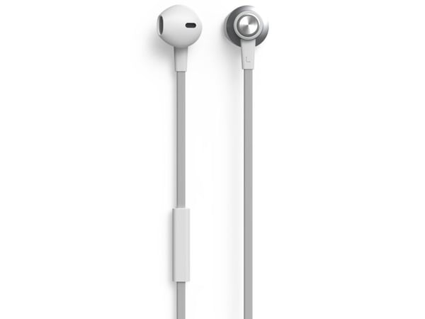 DORO - Hörlurar med mikrofon - inuti örat - kabelansluten - USB-C - vit