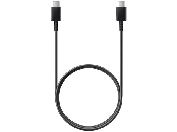 Samsung EP-DA705 - USB-kabel - USB-C (hann) til USB-C (hann) - USB 2.0 - 3 A - 1 m - svart