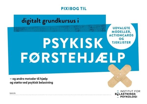 Minibok i psykisk førstehjelp | Rikke Høgsted | Språk: Dansk