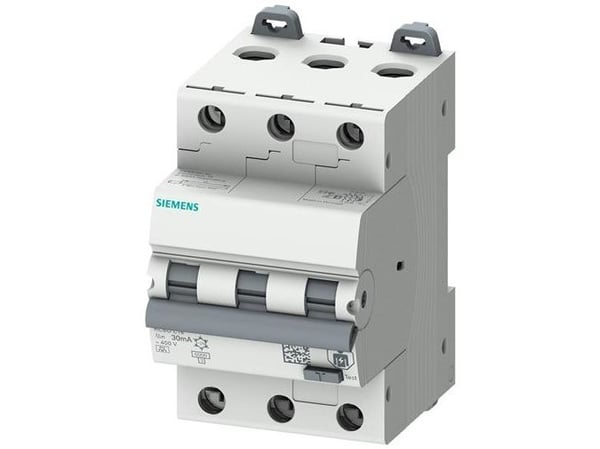 Siemens 5SU13367FP06 FI-turvakytkin/automaattisulake Sulakekoko = 3 3-napaista 6 A 0,03 A