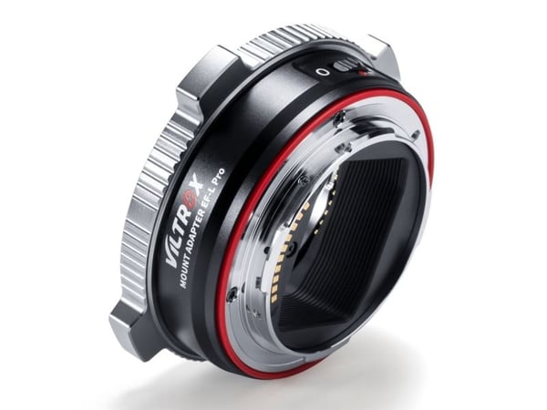 VILTROX EF-L, Canon EF, Canon EF-S, L mount, Sort, Rød, Sølv, 138 g, 72 mm, 30 mm