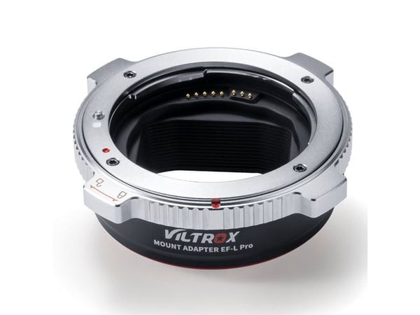 VILTROX EF-L, Canon EF, Canon EF-S, L mount, Sort, Rød, Sølv, 138 g, 72 mm, 30 mm
