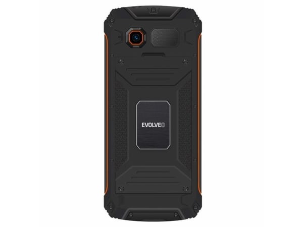 Evolveo StrongPhone SPZ6OG, Perusmalli, Kaksois-SIM, 7,11 cm (2.8"), 2 MP, 4000 mAh, musta, Oranssi