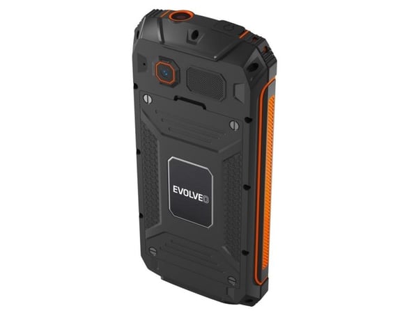 Evolveo StrongPhone SPZ6OG, Perusmalli, Kaksois-SIM, 7,11 cm (2.8"), 2 MP, 4000 mAh, musta, Oranssi