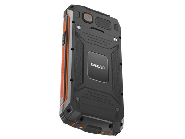 Evolveo StrongPhone SPZ6OG, Perusmalli, Kaksois-SIM, 7,11 cm (2.8"), 2 MP, 4000 mAh, musta, Oranssi