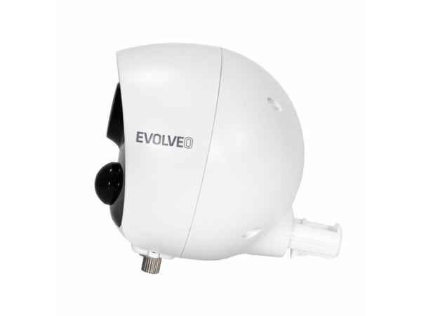 Evolveo DET-BT1, IP-sikkerhetskamera, Inne & Ute, Trådløs, Vegg, Hvit, Kuppel