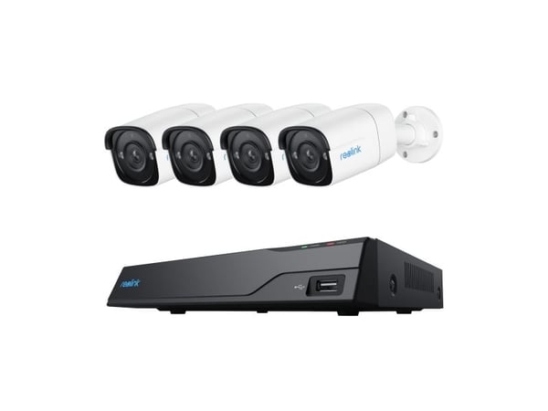 Reolink NVS8-5MB4 - NVR + kamera(er) - PoE, AC-drevet - 1 x 2 TB - 4 kamera(er) - CMOS