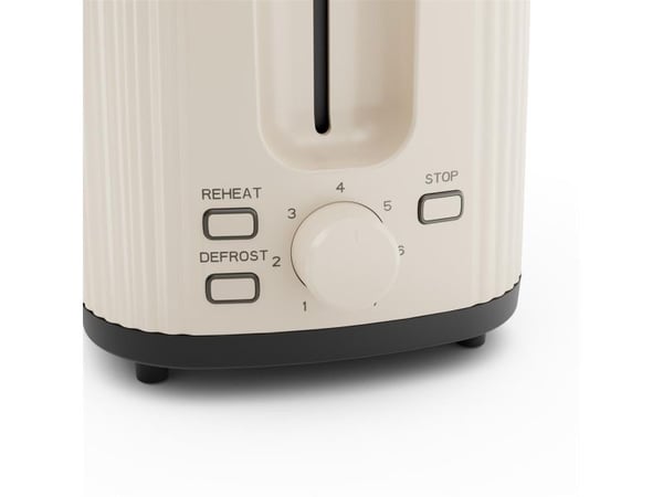 Princess Wave - Brødrister - 2 skive - 2 Spor - beige