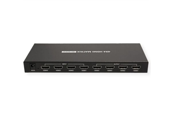 VALUE 14.99.3593, AV-matrisevelger, 18 Gbit/s, 4096 x 2160 piksler, 1.4/2.2, LPCM, DTS-HD, Dolby Atmos, Dolby TrueHD