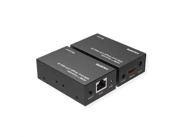 VALUE HDMI-laajennin kierretyllä parilla, 60 m
