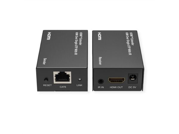 VALUE HDMI-laajennin kierretyllä parilla, 60 m