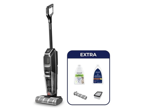 Bissell CrossWave OmniFind Pro, Oppreist støvsuger, Uten pose, Svart, Titan, 0,63 l, 0,44 l, Plast