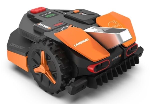 WORX Vision AI S250, Robotgressklipper, 250 m², 18 cm, 3 cm, 6 cm, Roterende blader