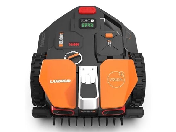 WORX Vision AI S250, Robotgressklipper, 250 m², 18 cm, 3 cm, 6 cm, Roterende blader