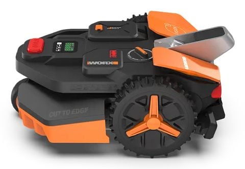 WORX Vision AI S250, Robotgressklipper, 250 m², 18 cm, 3 cm, 6 cm, Roterende blader