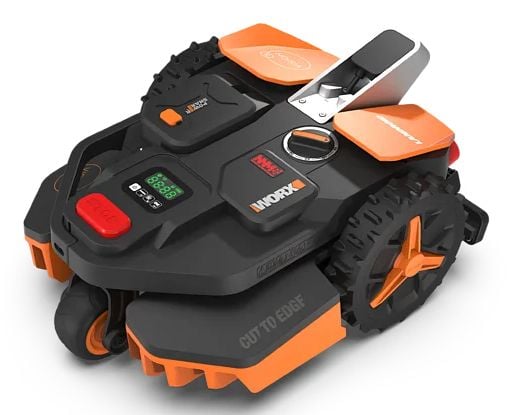 WORX Vision AI S250, Robotgressklipper, 250 m², 18 cm, 3 cm, 6 cm, Roterende blader