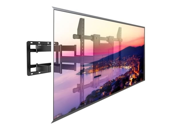Veggbrakett for 65-110" LED/LCD 120 kg svingbar TV