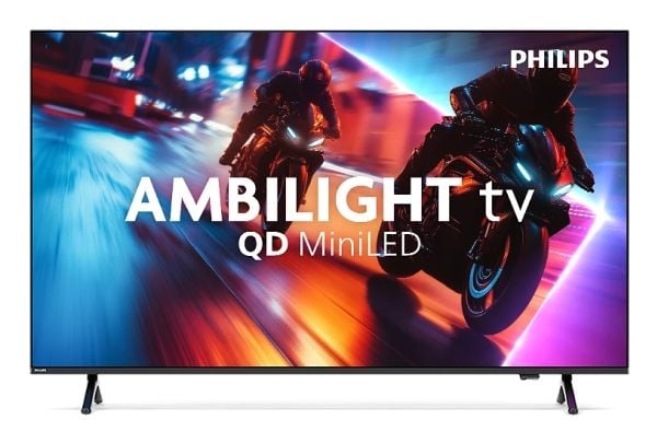 Philips 55MLED910 - 55" Diagonal klass LED-bakgrundsbelyst LCD-TV - QLED - Smart TV - TITAN OS - 4K UHD (2160p) 3840 x 2160 - HDR - Quantum Dot, Mi...