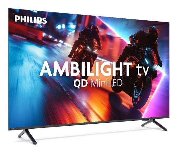 Philips 55MLED910 - 55" Diagonal klass LED-bakgrundsbelyst LCD-TV - QLED - Smart TV - TITAN OS - 4K UHD (2160p) 3840 x 2160 - HDR - Quantum Dot, Mi...
