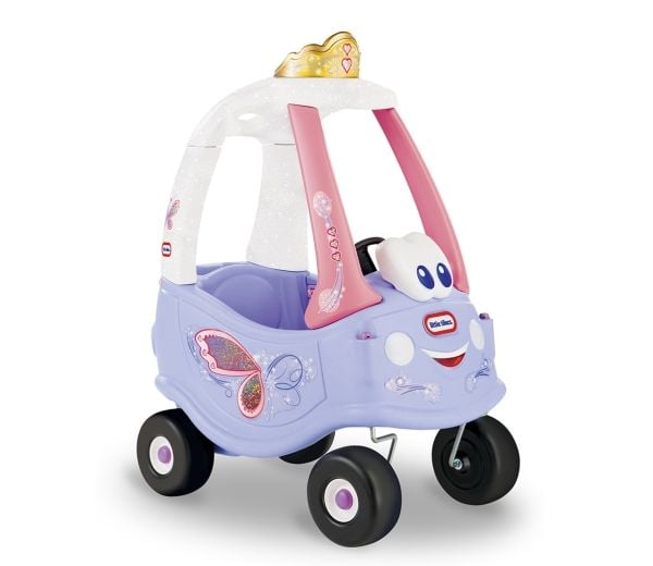 Little Tikes Cozy Coupe Fairy, 1,5 vuosi/vuosia, 4 renkaita, Vaaleanpunainen, Purppura