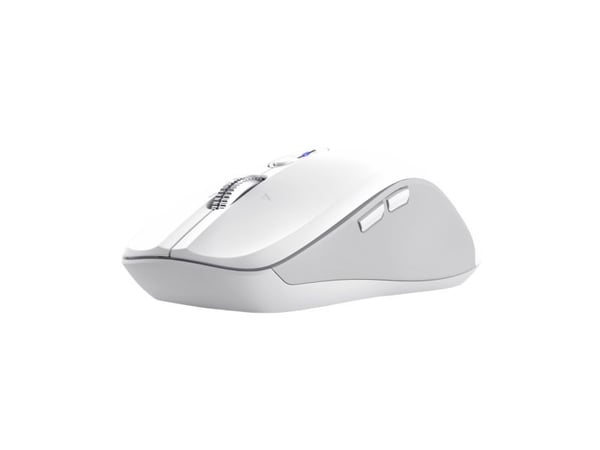 Trust 25674, Molempikätinen, Bluetooth, 3200 DPI, Valkoinen