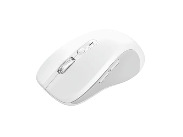 Trust 25674, Molempikätinen, Bluetooth, 3200 DPI, Valkoinen