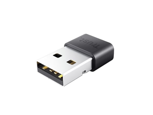 Trust Myna - Nettverksadapter - USB - Bluetooth 5.0 - sortering