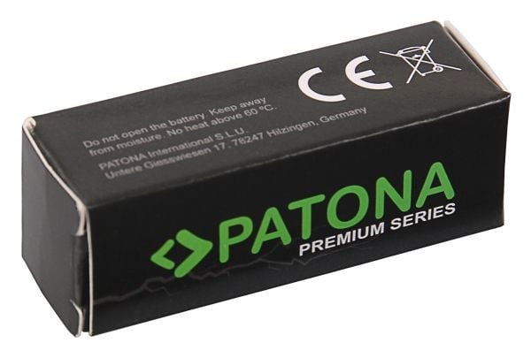 PATONA 6519, Ladattava akku, ICR14500, litium-ioni (Li-Ion), 3,7 V, 1 kpl, 800 mAh