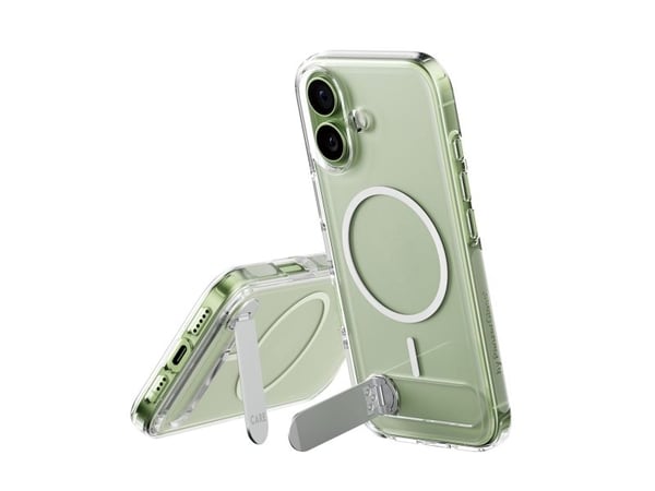 PanzerGlass CARE™ by ® Case Transparent w. Kickstand & MagSafe iPhone 17, Suojus, Apple, Apple - iPhone 17, Läpinäkyvä