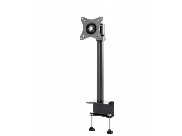 EDBAK SV01 - Monteringssett (skrivebordsmontering) - for LCD-skjerm - pulverbelagt metall - svart - skjermstørrelse: 19"-27" - skrivebordsmonterbar