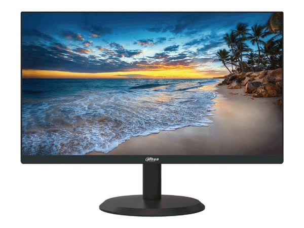 Dahua DHI-LM22-H200 - LED-skjerm - 21.5" (21.45" synlig) - 1920 x 1080 Full HD (1080p) @ 60 Hz - 250 cd/m² - 1000:1 - 6.5 ms - HDMI, VGA - høyttalere