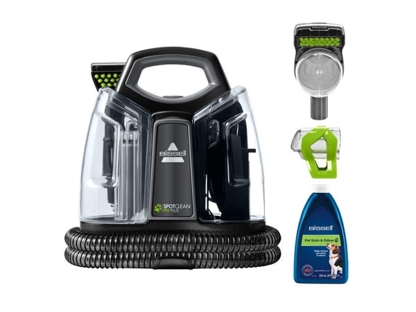 BISSELL SpotClean Pet Plus 37241 - Gulvteppevasker - kanister - titan/svart