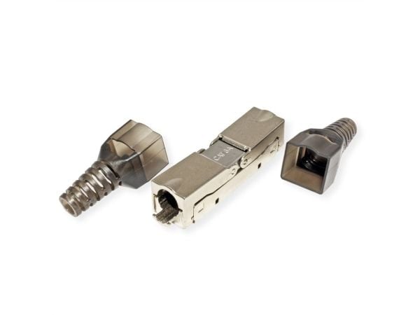 VALUE 26.99.0380, Sølv, Cat6a, S/UTP (STP), 33 g, 32 mm, 60 mm