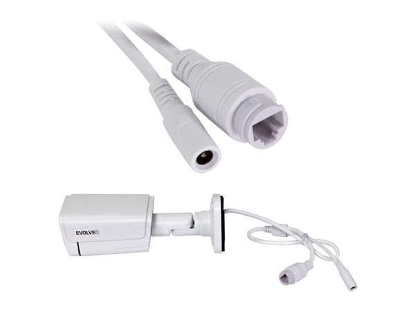 Evolveo DET-IP8, Trådløs, Kule (form), Wi-Fi/RJ-45, Utendørs, 20 m, CMOS