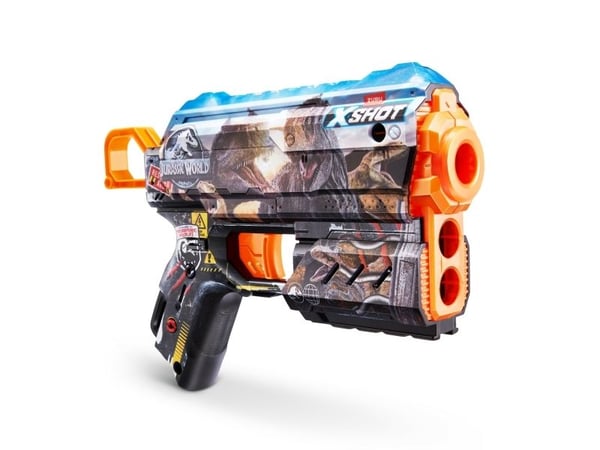 XSHOT Skins Flux Blaster - Jurassic World Skins (8 darts)