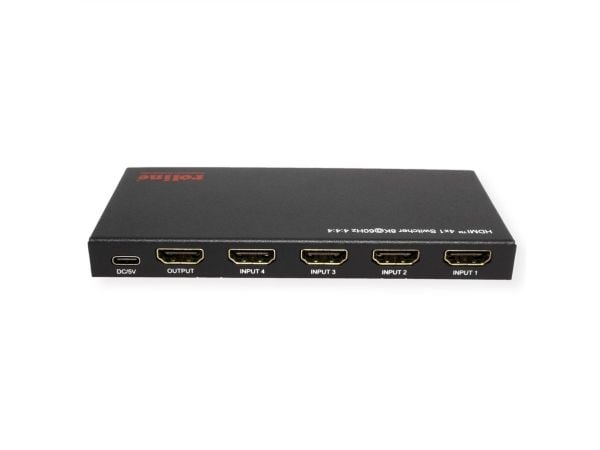ROLINE HDMI Switch 8K60Hz 4x med IR (14.01.3587)