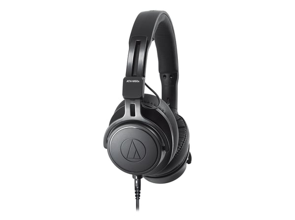 Audio-Technica ATH-M60xa, Koblet med ledninger (ikke trådløs), 15 - 28000 Hz, Musikk, 220 g, Hodetelefoner, Sort