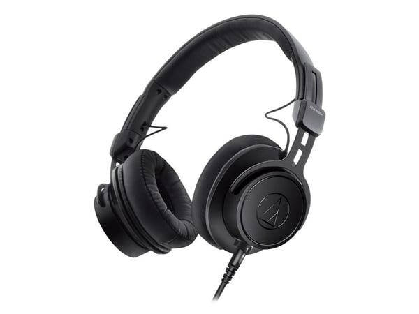 Audio-Technica ATH-M60xa, Koblet med ledninger (ikke trådløs), 15 - 28000 Hz, Musikk, 220 g, Hodetelefoner, Sort