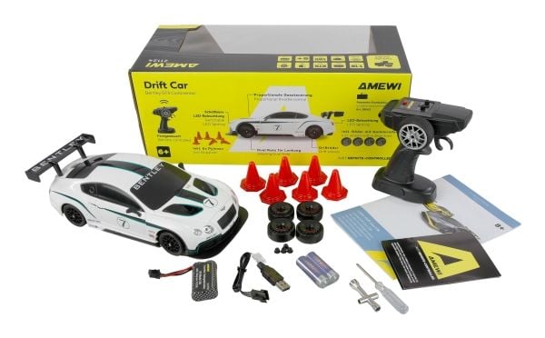Amewi RC Drift Lizenz Bentley weiß