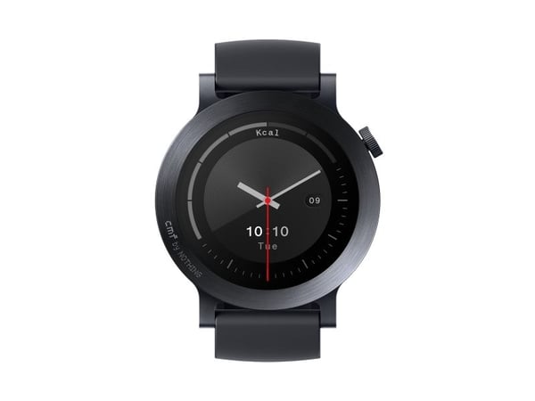 CMF Watch 3 Pro - Metall - smartklokke med stropp - væskesilikon - håndleddstørrelse: inntil 258 mm - display 1.43" - Bluetooth - 51.9 g - mørk grå