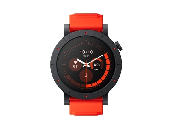 CMF Watch 3 Pro - Metall - smartklokke med stropp - væskesilikon - håndleddstørrelse: inntil 258 mm - display 1.43" - Bluetooth - 52.4 g - oransje
