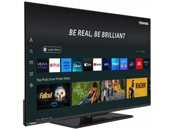 Toshiba 40LV3563DG, 101,6 cm (40"), 1920 x 1080 piksler, Full HD, Smart TV, DVB-C, DVB-S, DVB-S2, DVB-T, DVB-T2, Svart