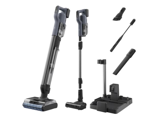 Electrolux EW82U2DB, 3-i-1 stavstøvsuger, Uten pose, Blå, Blu Denim Chiaro, 0,65 l, 0,57 l