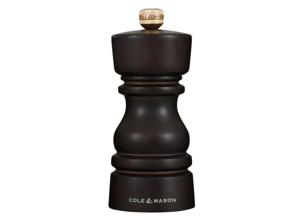 Cole &amp; Mason H233017, Svart, Tre, Rustfritt stål, Tre, Pepper, Salt, Rustfritt stål, 56 mm, 56 mm