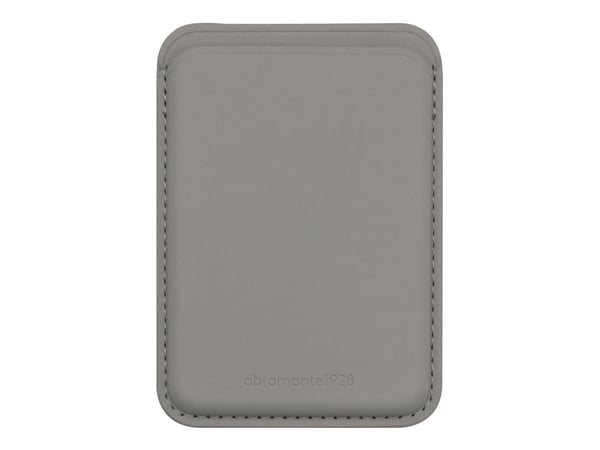 dbramante1928 Wallet w/ MagSafe ICON, Lompakko, Harmaa, Yksivärinen, 30 g, 93 mm, 8 mm