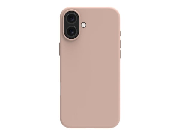 dbramante1928 Monaco - Baksidedeksel for mobiltelefon - MagSafe-samsvar - silikon, plastikk - rosa sand - for Apple iPhone 16 Plus