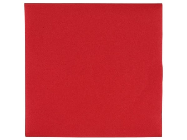 Lautasliina, ABENA Gastro, 1/4 taitto, 40x40cm, punainen - (12 kpl)