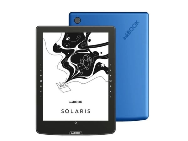 inkBOOK Solaris - eBook-leser - inkBOOK OS - 32 GB - 6" monokrom E Ink Carta EPD (1024 x 758) - berøringsskjerm - Wi-Fi, Bluetooth - blå