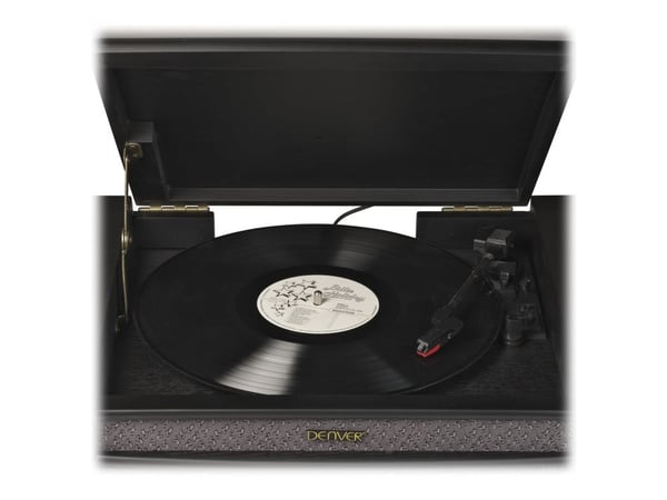 Denver MRD-51, ruskea, puu, 33 1/3,45,78 rpm, pyörivä, DAB,FM, CD
