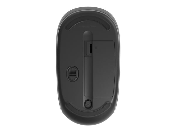 Microsoft Wireless Mobile Mouse 1850 - Mus - høyre- og venstrehåndet - optisk - 3 knapper - trådløs - 2.4 GHz - USB trådløs mottaker - svart